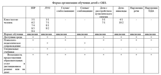 Детям с ограниченными возможностями здоровья.